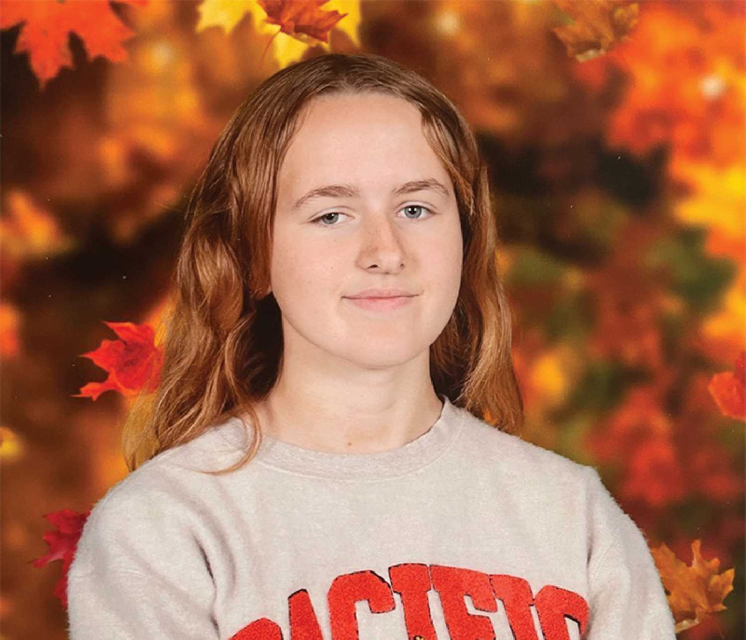 Grade 11 student Jasmine George is Redvers’ new Junior Councillor.
